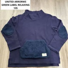GREEN LABEL RELAXING 135 トップス紺色