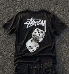 old stussy 00s T-shirt y2k archive blackのサムネイル