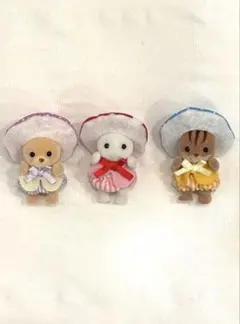 シルバニアファミリー 3体セット きのこのようせい