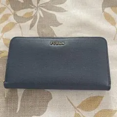 FURLA ブルー 長財布