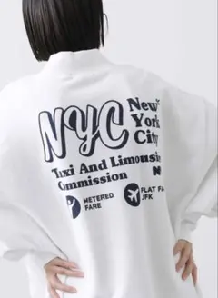 ハーフジップ 美品