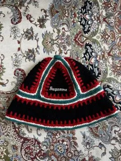 Supreme グレー ニット帽 スカルデザイン - メルカリ