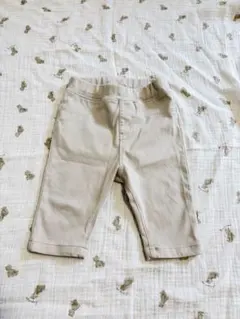 無印良品 ベビーパンツ 80 白 ズボン ナチュラル