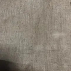 訳あり　モスグリンリネン生地