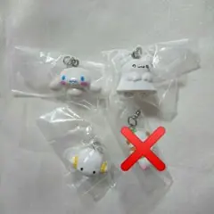 【新品未使用】 サンリオ めじるしアクセサリー 3個セット ガチャガチャ