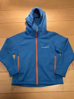 mont-bell トレールアクションパーカー　Kid's 120 ブルー