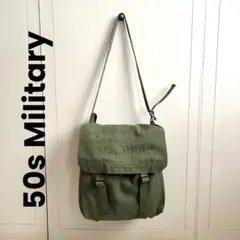 50s Military ミリタリー ミュゼットバッグ ショルダーバッグのサムネイル