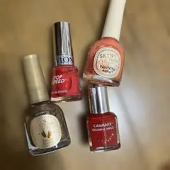ネイルカラーセット（SKINFOOD, Revlon, CANMAKE）のサムネイル