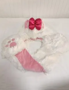 マリーちゃん　マフラーキャップ　ディズニー