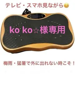 ［ko ko⭐︎様専用]エクササイズマシン ブルブル振動マシン