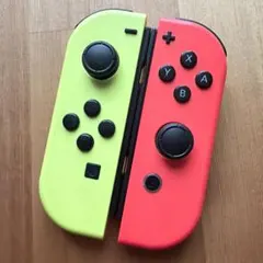 Switch ジョイコン ネオンイエロー×ネオンレッド ニンテンドー