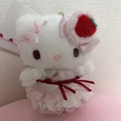 サンリオ いちごホイップケーキ マスコット ハローキティ
