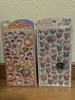 【正規品】うるちゅるポップシール　2枚セット