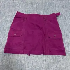 美品！adidas レディース ゴルフ スカート パープル