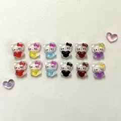 ハートキティ　ミニ　ネイルパーツ