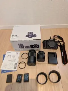 キャノン EOS kiss M2ダブルズームキット ミラーレス一眼 付属品あり CANON EOS Kiss M2 ダブルズームキット 価格比較 - 価格.com