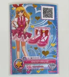 アイカツカード ピンクステージシューズ オンパレード 星宮いちご