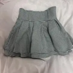 ミシェルマカロンSサイズ美脚スカート 千鳥柄