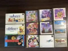 FF 幻想水滸伝　大貝獣物語　SF PS SSゲームソフト　攻略本セット