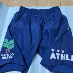 【160】ATHLETA ネイビー ハーフパンツ Café do Brasil