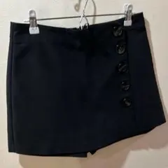 Stradivarius ストラディバリウス 黒スコート　スカート38