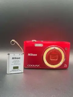 Nikon COOLPIX S3400 レッド ジャンクのサムネイル