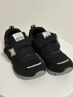 【美品】ムーンスター キッズ スニーカー 16.5cm 黒のサムネイル