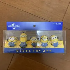 USJ ユニバ　ミニオン クリップセット 5個入り