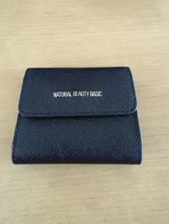 NATURAL BEAUTY BASIC 三つ折り財布 ブラックのサムネイル
