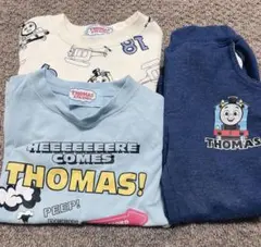 子供服 キッズ トレーナー ズボン ロンＴトーマス セット 100