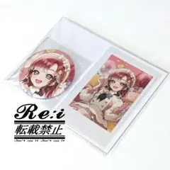 にじさんじ にじさんじen 誕生日缶バッジ 葛葉 2024誕生日 缶バッジ、チェキセット