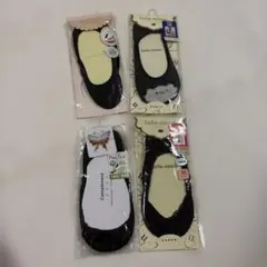 【新品・未使用】レディースフットカバー ソックス 4足セットのサムネイル