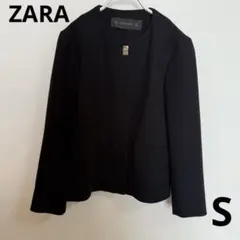 ZARA basic ジャケット　フォーマルにも☆ サイズS 黒　卒業式に☆