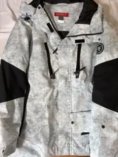 スノーボードウェア Lサイズ ホワイト/ブラック