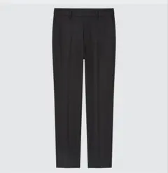 ユニクロ ヒートテック スマートスリムストレートパンツ 70 ブラック 黒