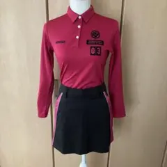 アディダス レディースウェア上下 セットアップ ゴルフシャツM スカート L