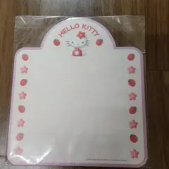 ハローキティ ダイカット色紙　いちごデザイン