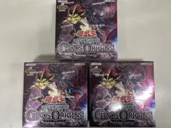 遊戯王OCG カオスオリジンズ 3box 【新品未開封シュリンク付き】