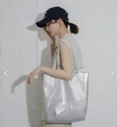 SENSE OF PLACE メタリックトートバッグ