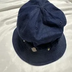 つば4.5 DECHO デコー KOME HAT コメハット インディゴ　新品のサムネイル