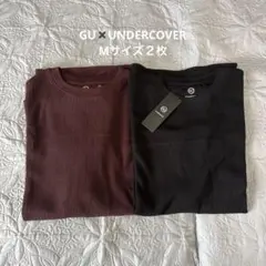 GU UNDERCOVER ドライワッフルTシャツ5部袖　Mサイズ２枚のサムネイル