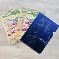 【非売品】美少女戦士　セーラームーン　クリアファイル　A4サイズ　3枚セット