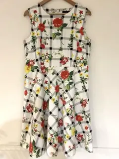 タルボット 3XL エスニック 花柄 ペイズリー リゾートドレス 大きいサイズ