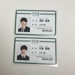 未成年 蛭川晴喜 水無瀬仁 学生証風カード 未成年〜未熟な俺たちは不器用に進行中〜 学生証風カード(大学生ver