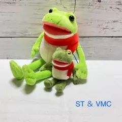 おとぼけケロピョン☘️ほんわかマフラー　ST VMC キャラクターグッズ