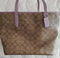 COACH ロゴパターン トートバッグ