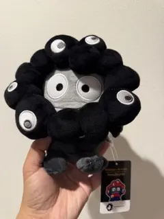 最安値 サンリオミャクミャクなりきりぬいぐるみ ブラック ハンギョドン