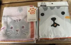 お値下げ☆新品☆可愛い猫デザインタオルハンカチセット