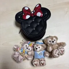 ディズニー ダッフィー シェリーメイ ぬいぐるみストラップ セット
