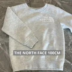 THE NORTH FACE トレーナー 薄グレー 100cm 裏起毛
